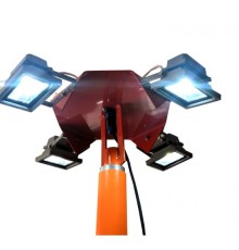 Комплект дооснащения ветроуказателя подсветкой с питанием от батарей